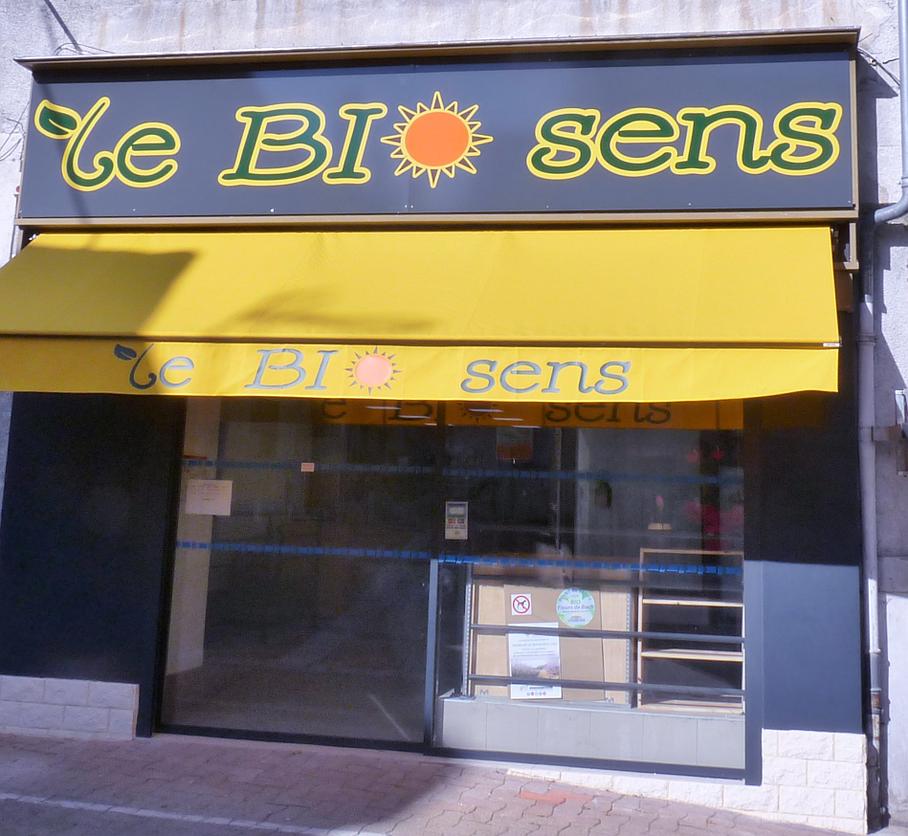 devanture magasin biosens devanture magasin biosens